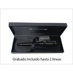 Roller Antonio Miro grabado con texto