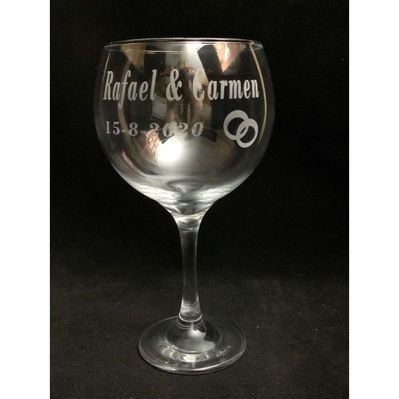 Copa balón para gintonic personalizada