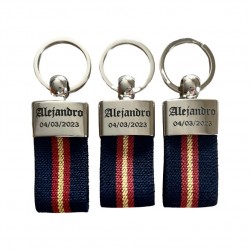 Llavero España personalizado y grabado
