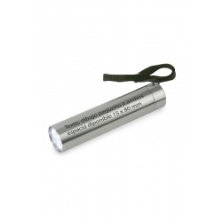 Linterna led grabada