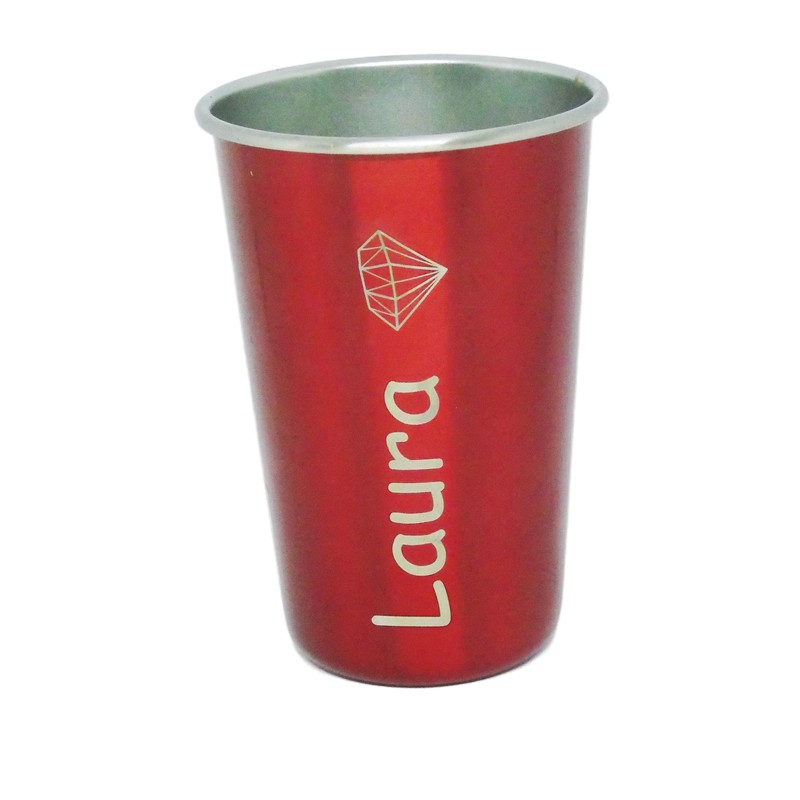 Vaso Acero personalizado