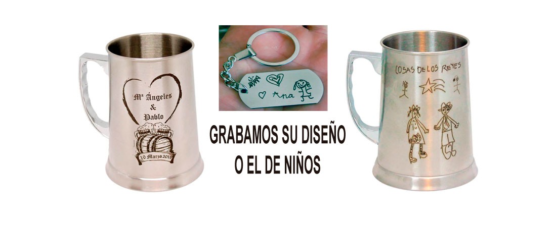 Grabamos su diseño o el dibujo de su hijo